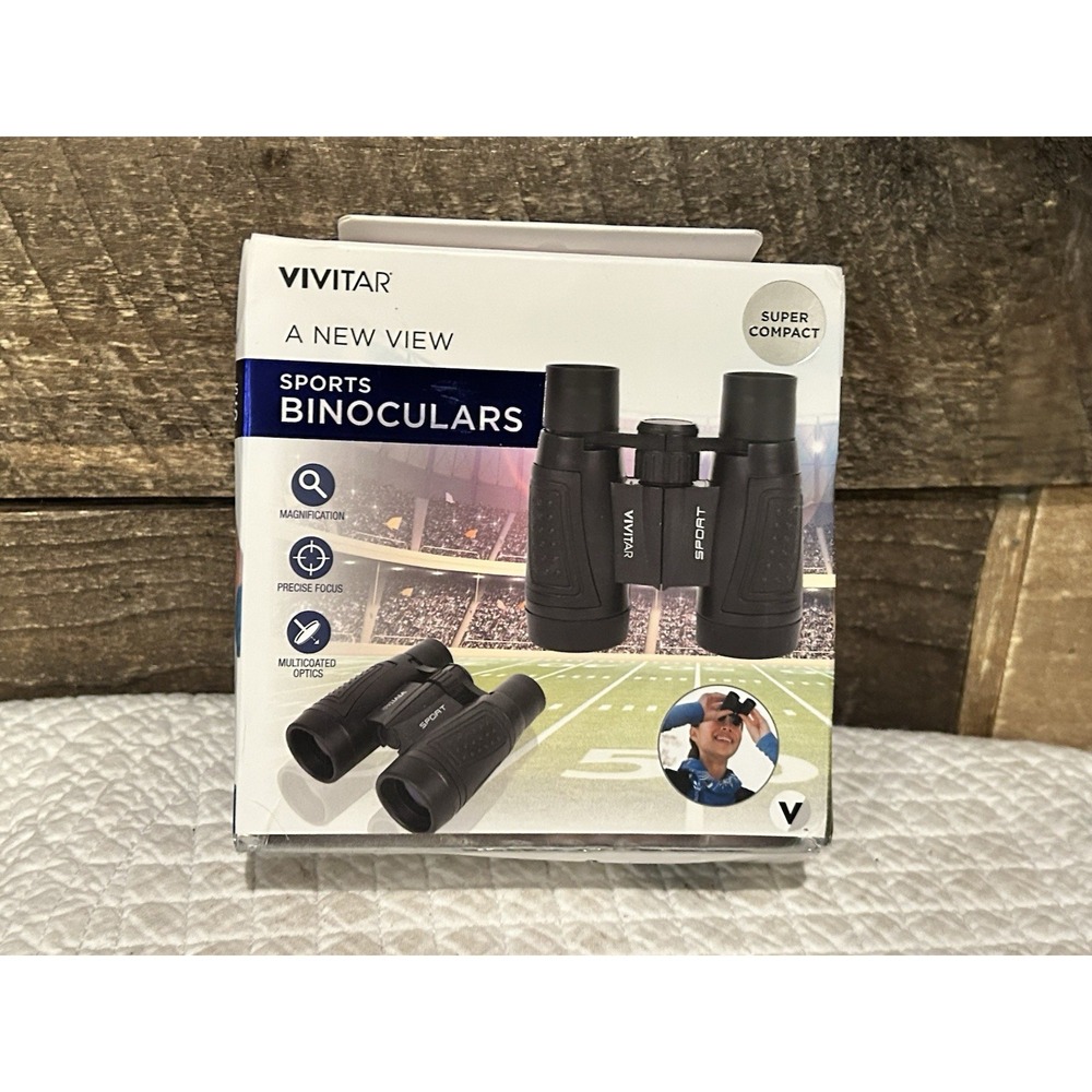 Vivitar Sports Binoculars 2170118 Super Compact NEW